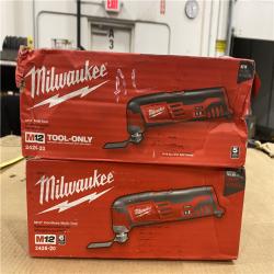 NEW! - Milwaukee M12 12V Lithium-Ion Cordless Oscillating Multi-Tool (Tool-Only) - (2UNITS)