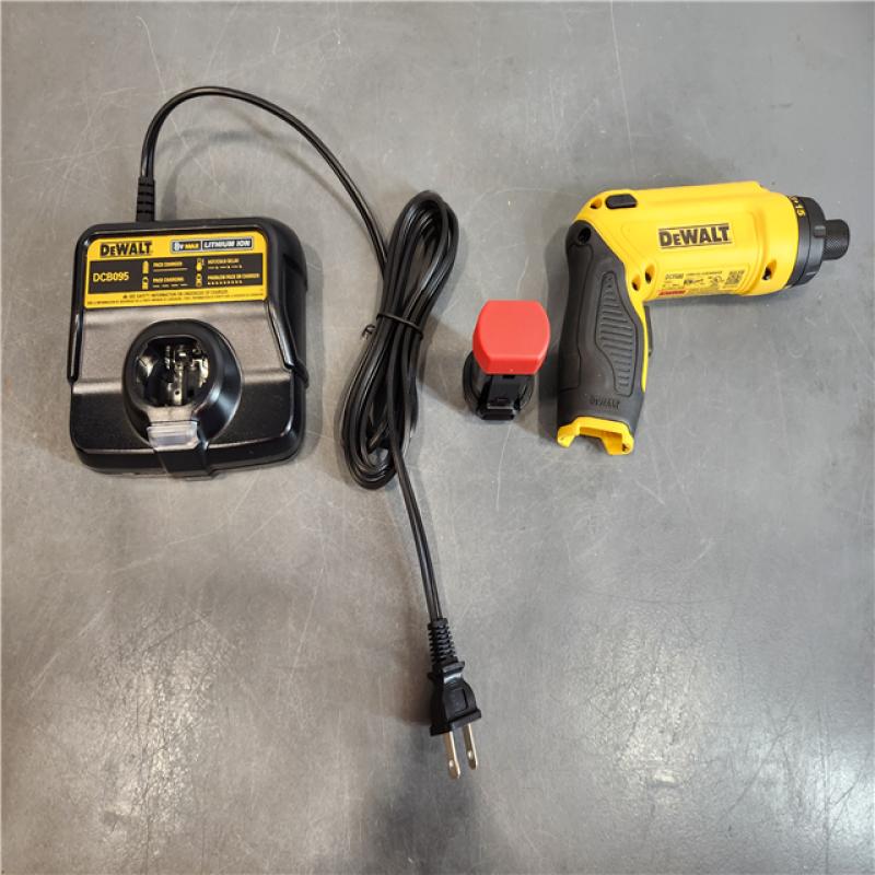 AS IS DEWALT 8 Volt MAX Lithium Ion Cordless Gyroscopic