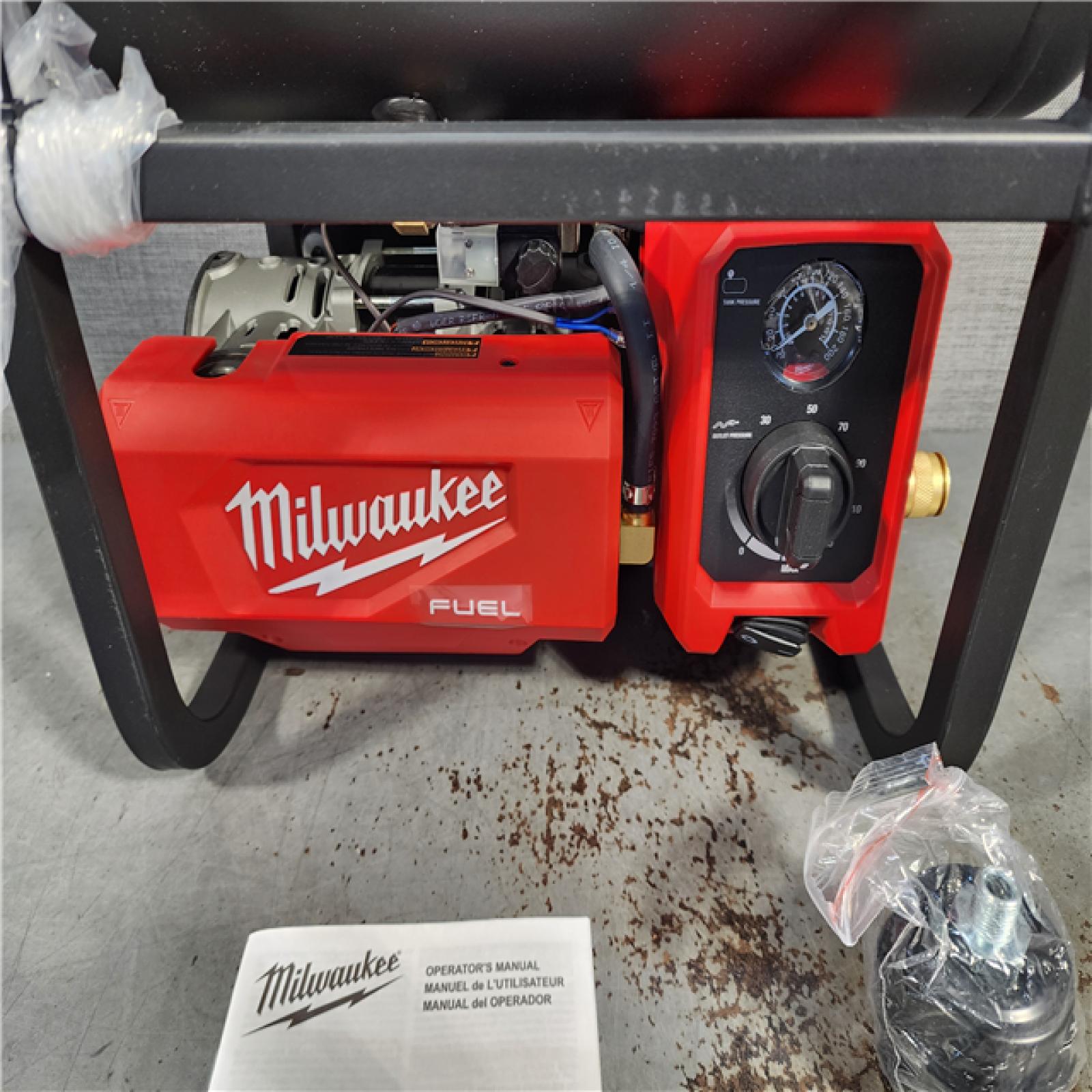 HOUSTON LOCATION - AS-IS (BRAND NEW) M18 FUEL 18-Volt Lithium-Ion Brushless Cordless 2 Gal. Electric Compact Quiet Compressor (Tool-Only)