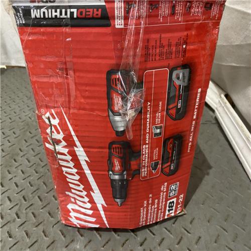 Houston location AS-IS Milwaukee Electric Tools 2691-22 MILWAUKEE M18 COMBO KITS