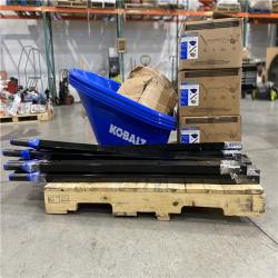 DALLAS LOCATION - Kobalt 7-cu ft 2 Wheel High-density Poly Push Wheelbarrow PALLET -(4 UNITS)