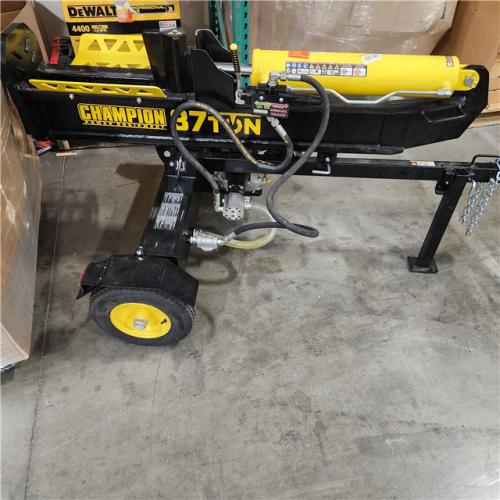 Dallas Location - As-Is Champion Power Equipment 37 Ton 338cc Gas Powered Log Splitter