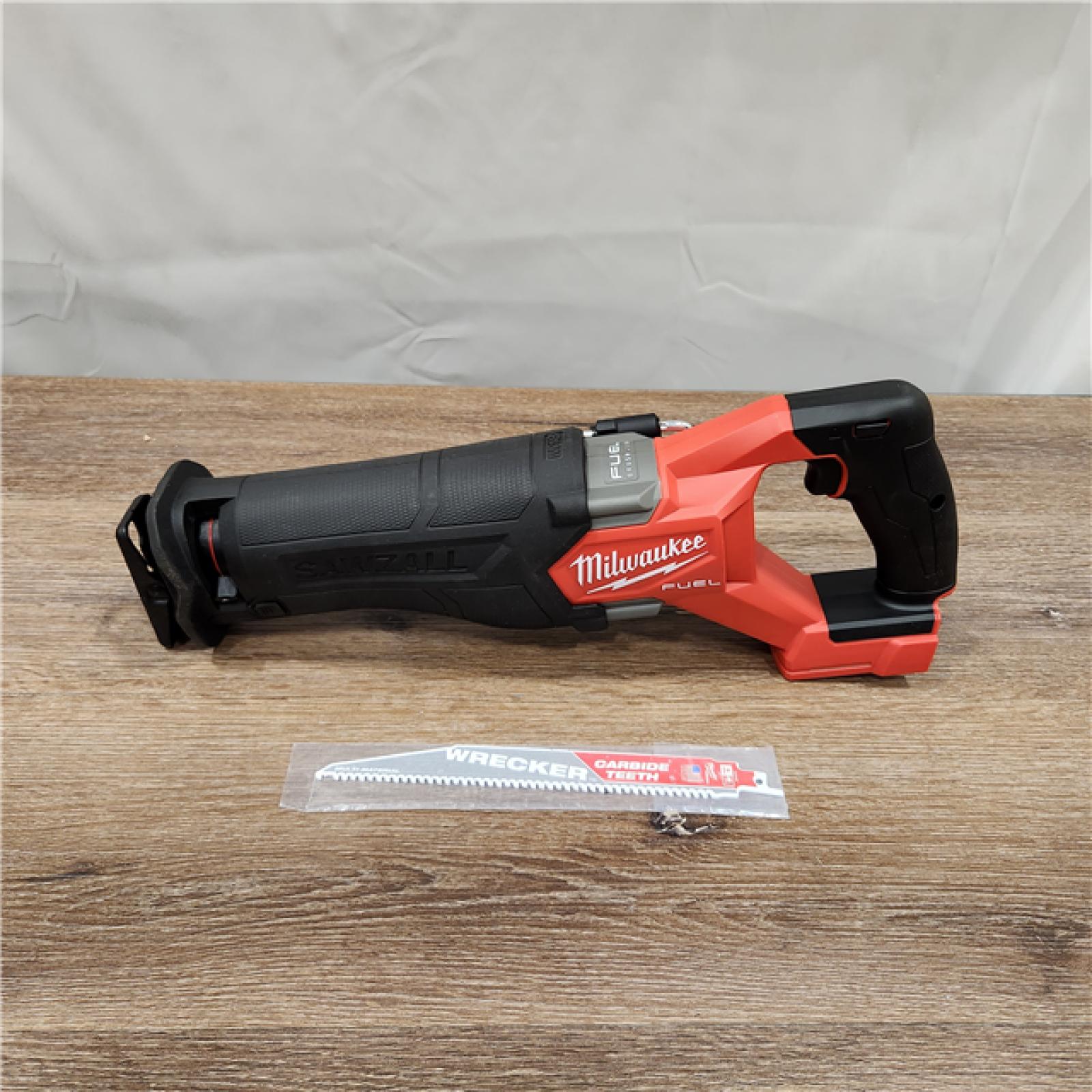 AS-IS Milwaukee M18 18V Fuel Sawzall 1-1/4  Reciprocating Saw Cordless Lithium-Ion Brushless 2821-20