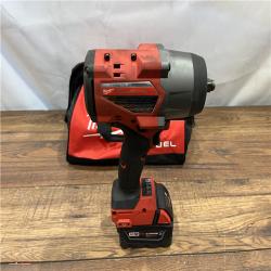 AS IS Milwaukee M18 1/2 in. Cordless Brushless High Torque Impact Wrench Kit (Battery & Charger)