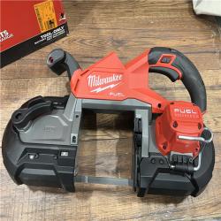 AS-IS Milwaukee Cordless Band Saw,44 7/8 in L,18 V