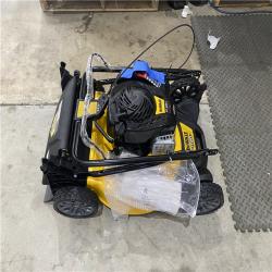 Houston location AS-IS 21 in. 150cc Briggs and Stratton 625ex Engine Rear Wheel Drive 2-in-1 Gas Self Propelled Walk Behind Lawn Mower