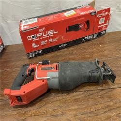 AS-ISMilwaukee M18 Fuel 18V Brushless Super Sawzall Reciprocating Saw 2722-20 (Bare Tool)