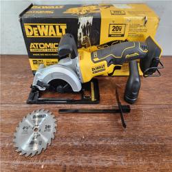 AS-IS DeWalt 20V MAX ATOMIC Cordless Brushless Compact 4-1/2 in. Circular Saw (Tool Only)