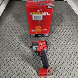 HOUSTON LOCATION - AS-IS Milwaukee M18 18V Fuel 1/2  Mid-Torque Impact Wrench Cordless Lithium-Ion Brushless with Friction Ring (TOOL ONLY)