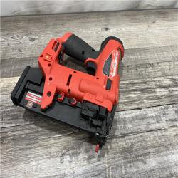 AS-IS MILWAUKEE M12 FUEL 12-Volt Lithium-Ion Brushless Cordless 18-Guage Compact Brad Nailer (Tool Only)