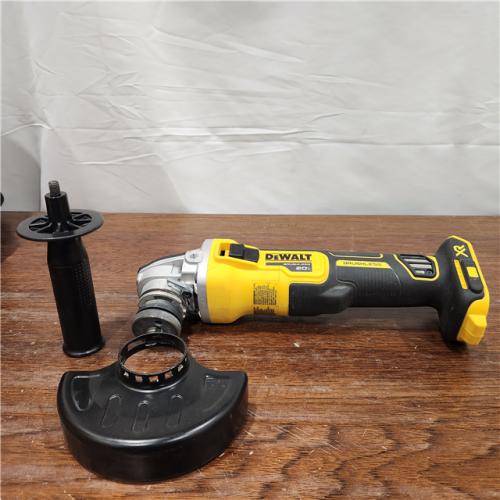 AS-IS DeWalt DCG405B 20V Max XR 4.5-Inch Slide Switch Small Angle Grinder (Tool Only)