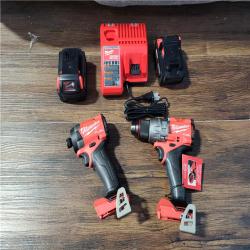 CALIFORNIA NEW MILWAUKEE M18 FUEL 2-TOOL COMBO KIT(BATTERIES AND CHARGER INCLUDED)