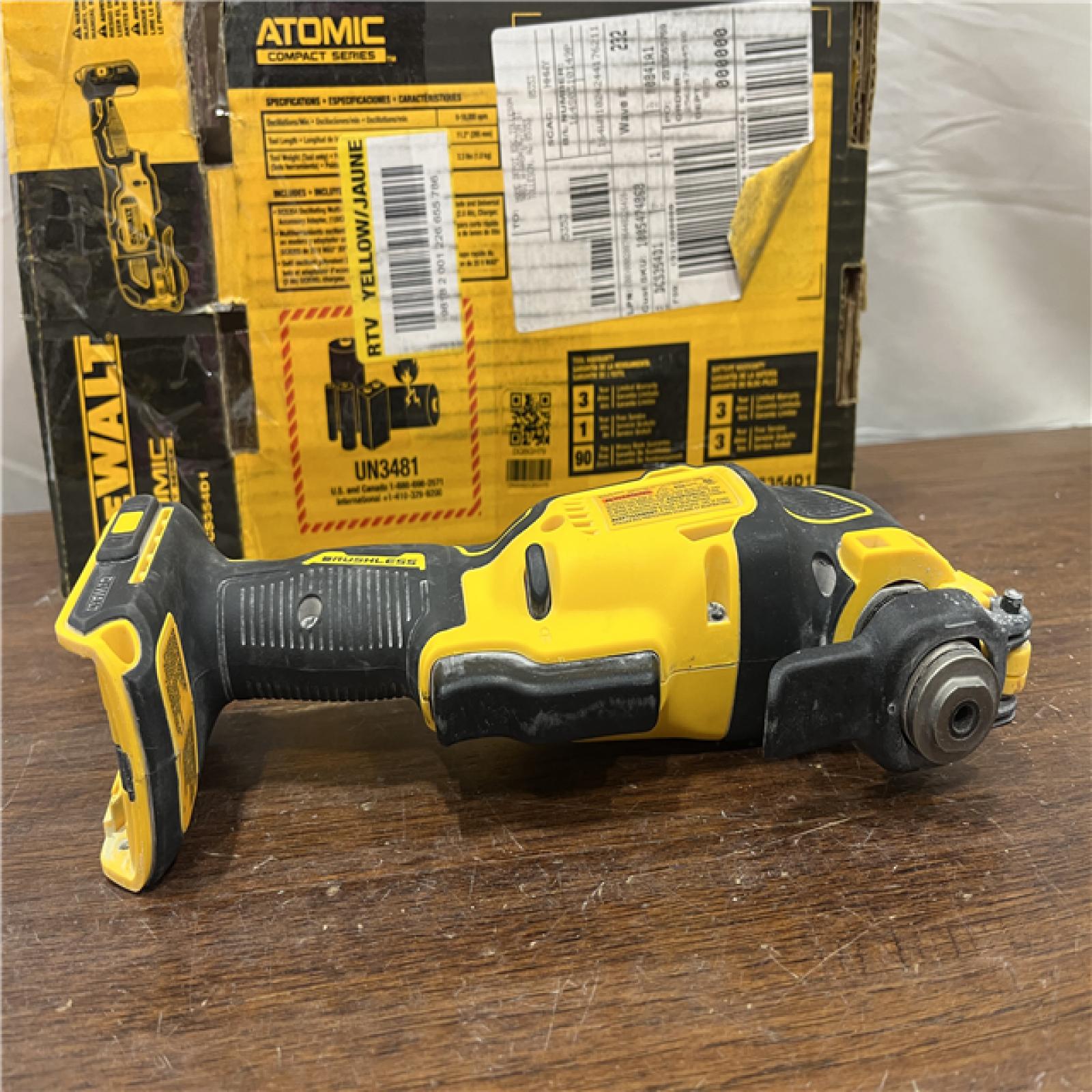 AS-ISDeWalt DCS354D1 20V Cordless Oscillating Multi-Tool with Battery and Charger