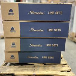 DALLAS LOCATION - Mueller Streamline 3/8 In. X 3/4 In. X 1/2 In. X 35 Ft. Ac Duraguard Uv Lineset - (4 UNITS)