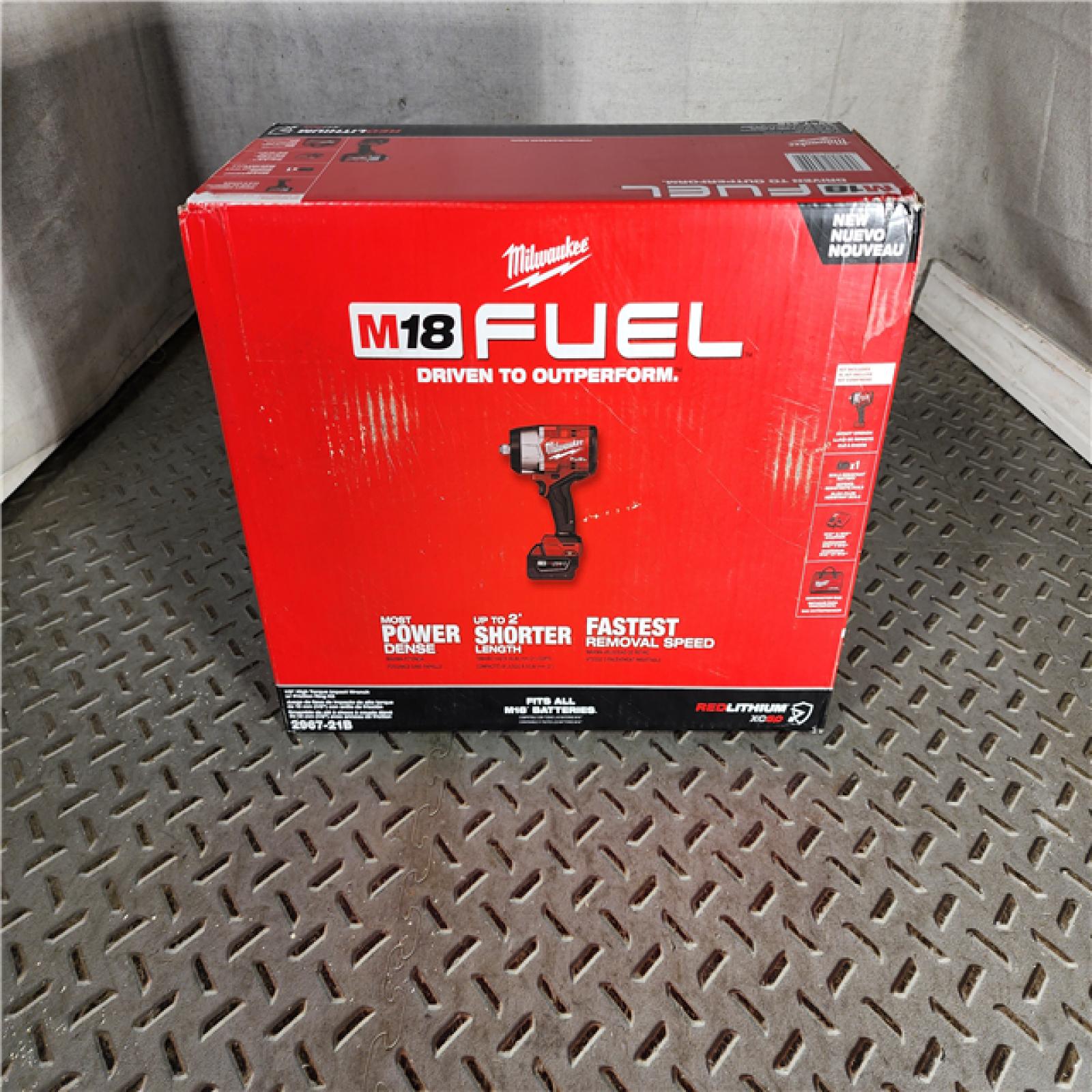 HOUSTON LOCATION - AS-IS (APPEARS LIKE NEW) Milwaukee M18 FUEL 1/2 High Torque Impact Wrench with Friction Ring Kit