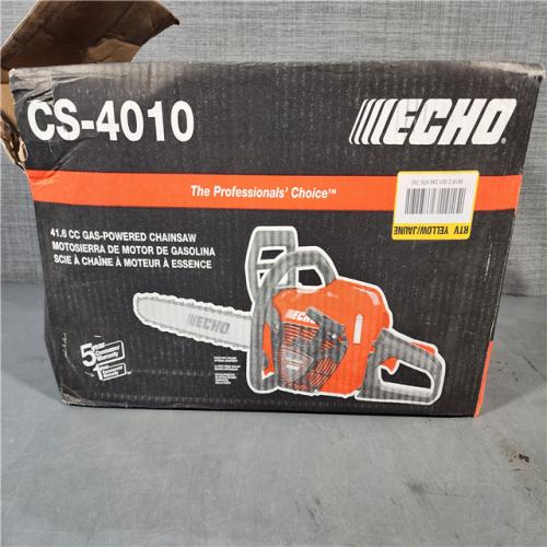 HOUSTON LOCATION - AS-IS Echo CS-4010-18 41.6CC 18 Inch Chainsaw with Bar and Chain