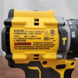 AS-IS DEWALT ATOMIC 20-Volt Lithium-Ion Cordless 1/2 in. Compact Hammer Drill with 3.0Ah Battery, Charger and Bag