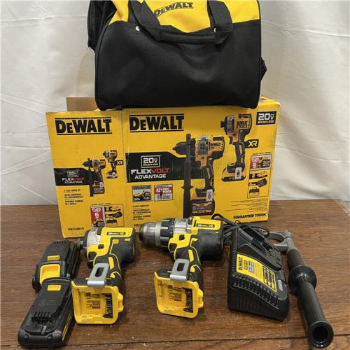 AS-IS20V MAX Cordless Brushless Hammer Drill/Driver 2 Tool Combo Kit with FLEXVOLT ADVANTAGE