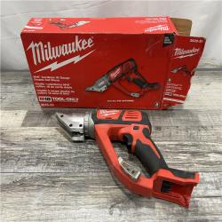 AS-IS Milwaukee M18 18-volt Lithium-ion Cordless 18-gauge Double Cut Metal Shear  Bare Tool