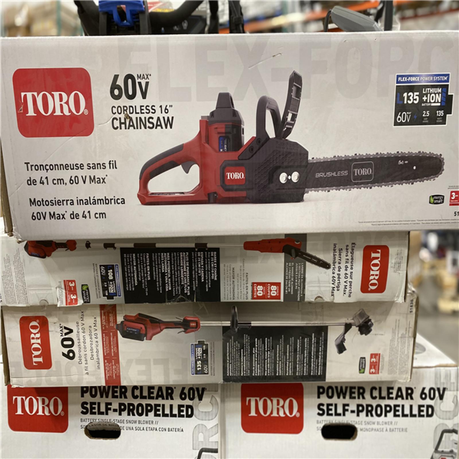 DALLAS LOCATION- AS-IS - MIXED TORO PALLET - (7 UNITS)