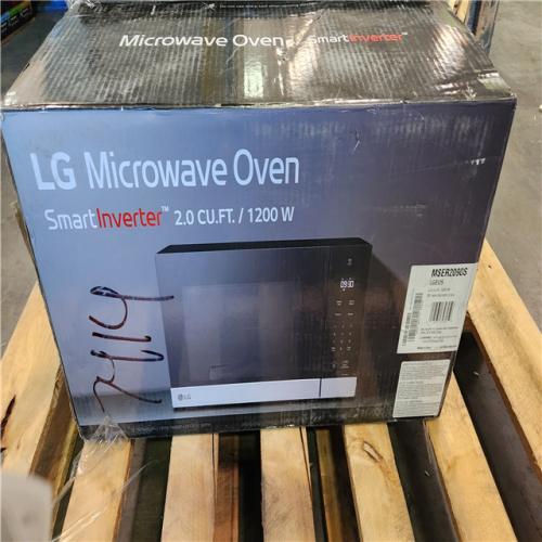 CALIFORNIA AS-IS LG MICROWAVE