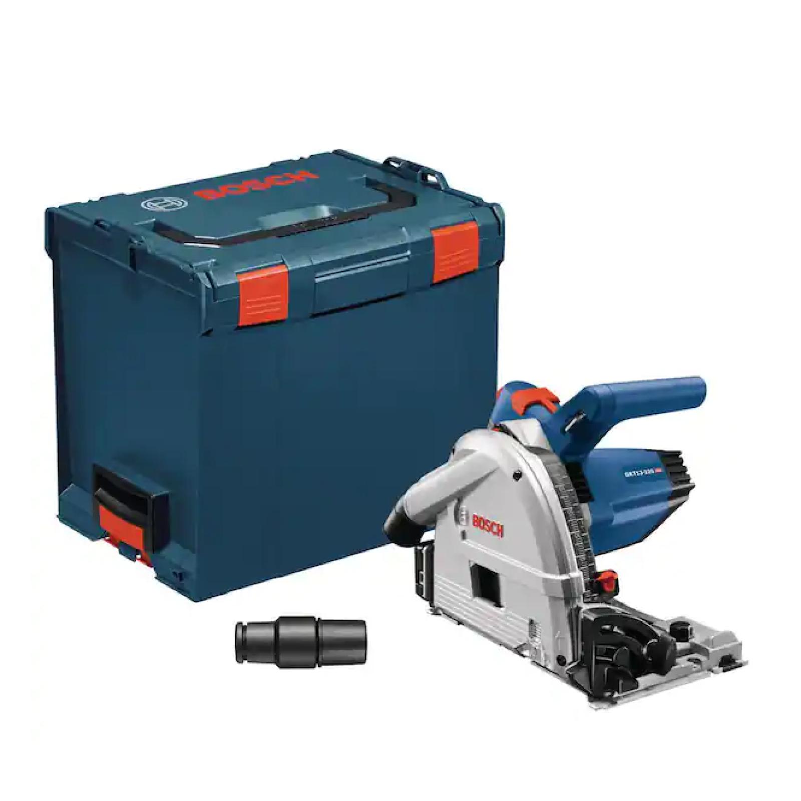 NEW! - Bosch 6-1/2 in. 13 Amp Corded Track Saw with Plunge Action and L-Boxx Carrying Case