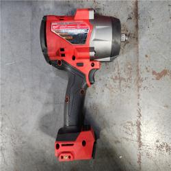 HOUSTON LOCATION - AS-IS Milwaukee M18 1/2 in. Cordless Brushless High Torque Impact Wrench Kit (Battery & Charger)