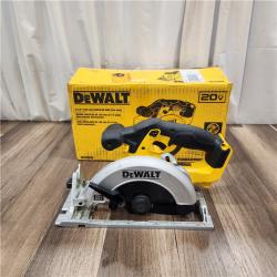 AS IS DEWALT 20-Volt MAX Lithium-Ion Cordless 6-1/2 in. Circular Saw (Tool-Only)