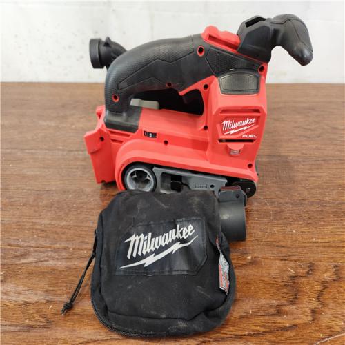 AS-IS Milwaukee  M18 FUEL 18-Volt Lithium-Ion Cordless Belt Sander (Tool-Only)