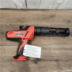 AS-IS Milwaukee M18 18-Volt Lithium-Ion Cordless 10 oz. Caulk and Adhesive Gun (Tool-Only)