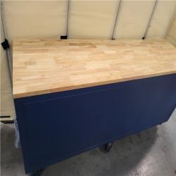 CALIFORNIA AS IS husky 84in 22 drawer mobile workbench