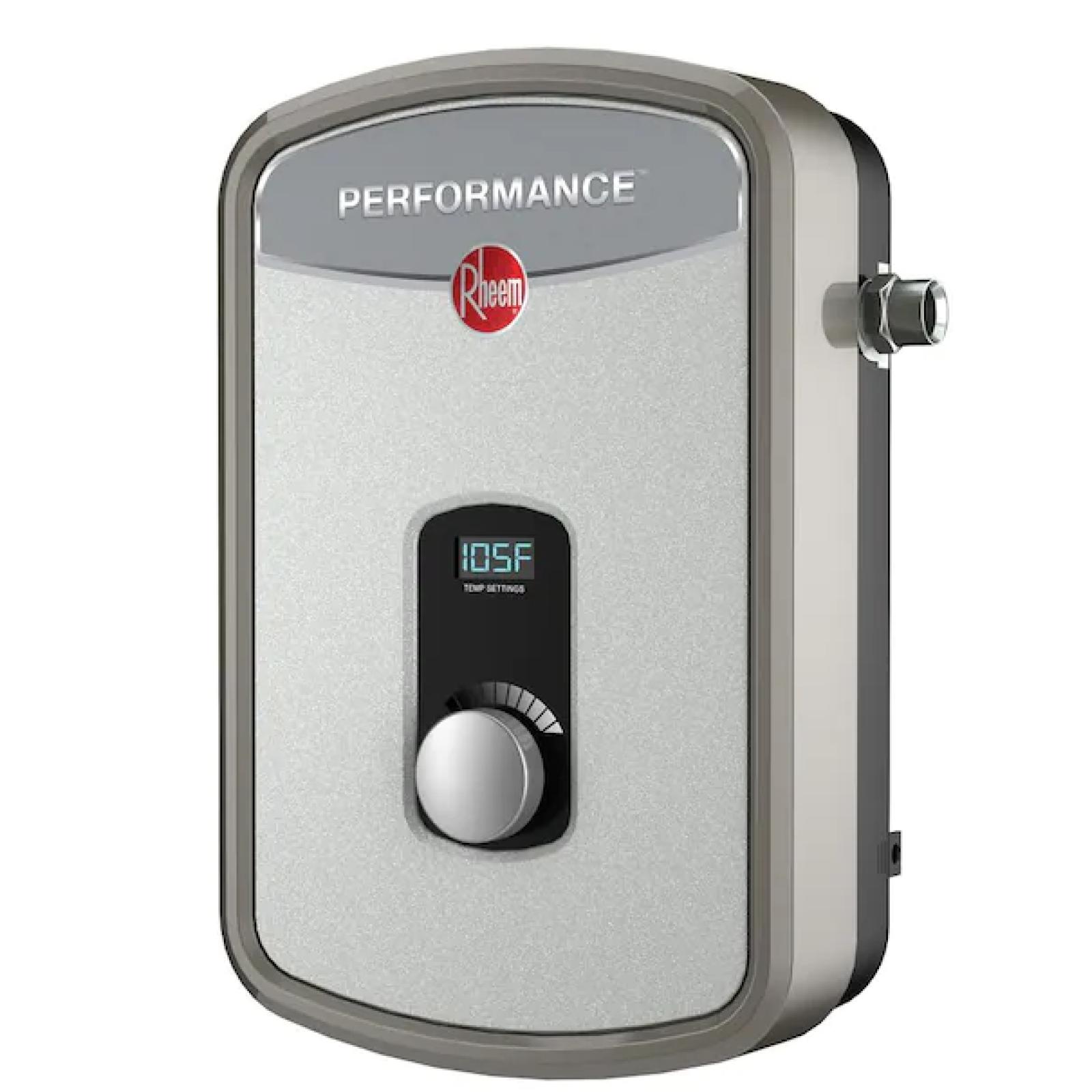 NEW! - Rheem Performance 13 kW 2.54 GPM 240-Volt Self-Modulating Electric Tankless Water Heater