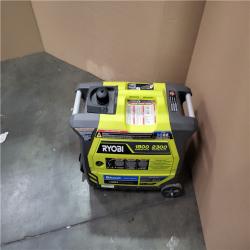 CALIFORNIA AS-IS RYOBI 2300 STARTING WATTS 1800 RUNNING WATTS EASY START GENERATOR