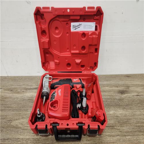 Phoenix Location Milwaukee M12 12-Volt Lithium-Ion Cordless PEX Expansion Tool Kit with (2) 1.5 Ah Batteries, (3) Expansion Heads and Hard Case