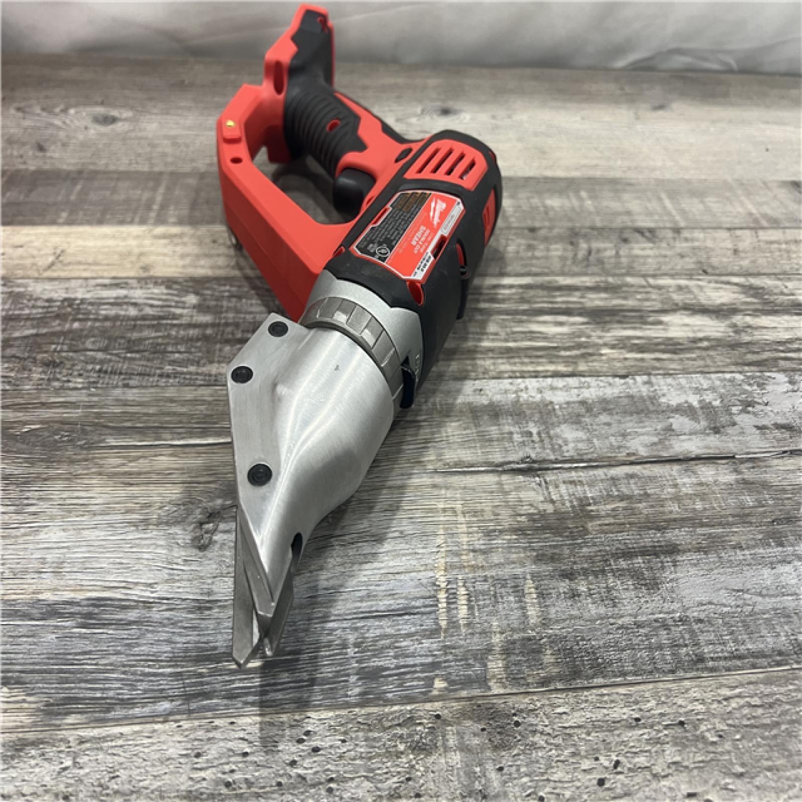 AS-IS Milwaukee M18 18-volt Lithium-ion Cordless 18-gauge Double Cut Metal Shear  Bare Tool