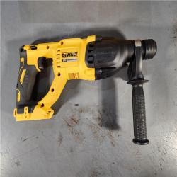 HOUSTON LOCATION - AS-IS (APPEARS LIKE NEW) DEWALT 20V MAX Cordless Brushless 1 in. SDS Plus D-Handle Concrete and Masonry Rotary Hammer (Tool Only)