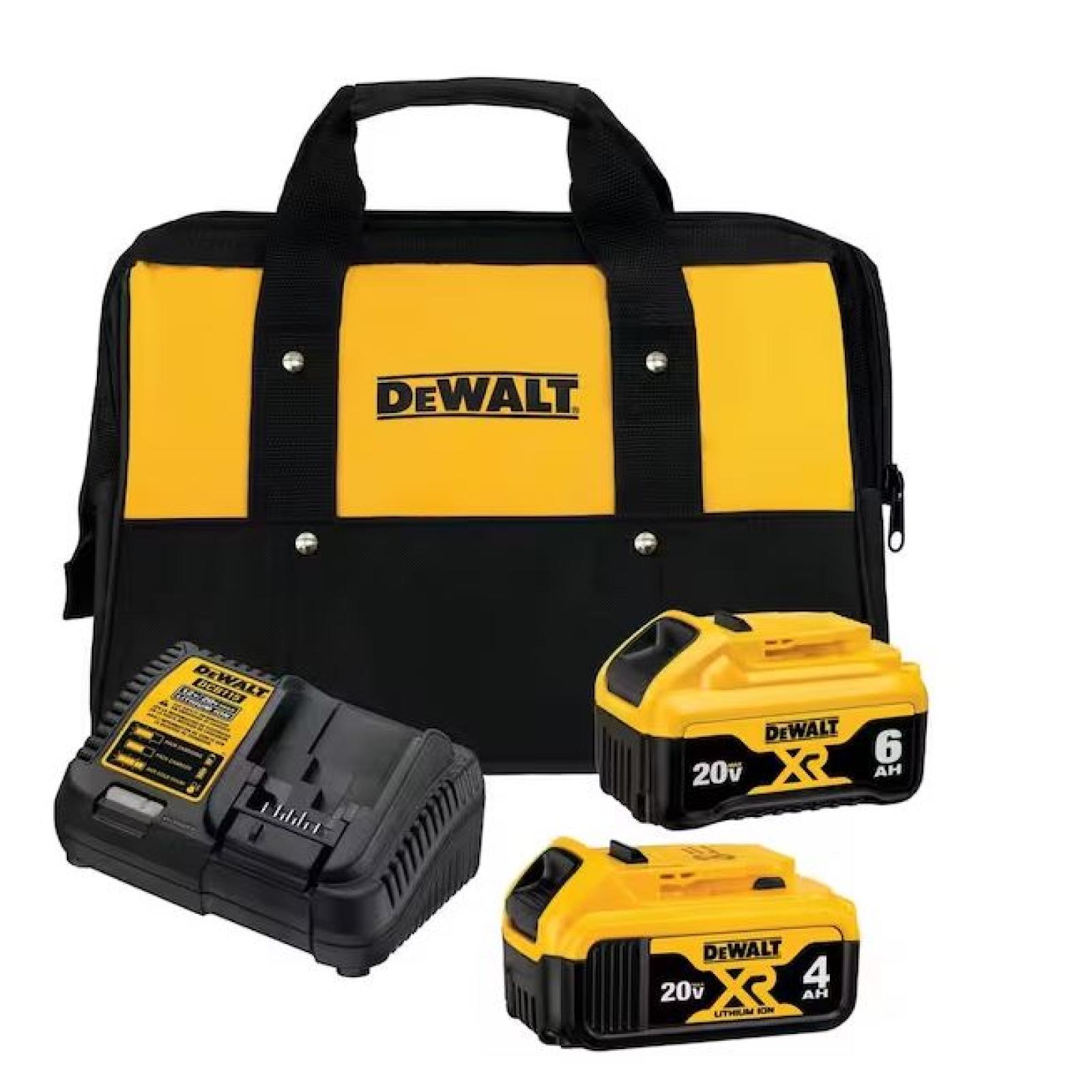 NEW! DeWalt 20V MAX Lithium-Ion Battery Starter Kit