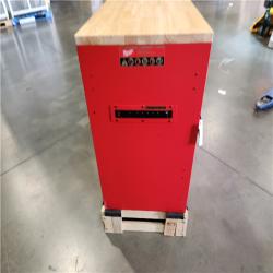 DALLAS LOCATION - Milwaukee Tool Storage 52 in. W Heavy Duty Red Mobile Workbench Cabinet