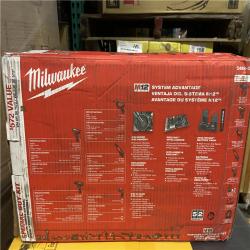 NEW! MILWAUKEE M12 12V Lithium-Ion Cordless Combo Kit (5-Tool) with Two 1.5Ah Batteries, Charger & Tool Bag