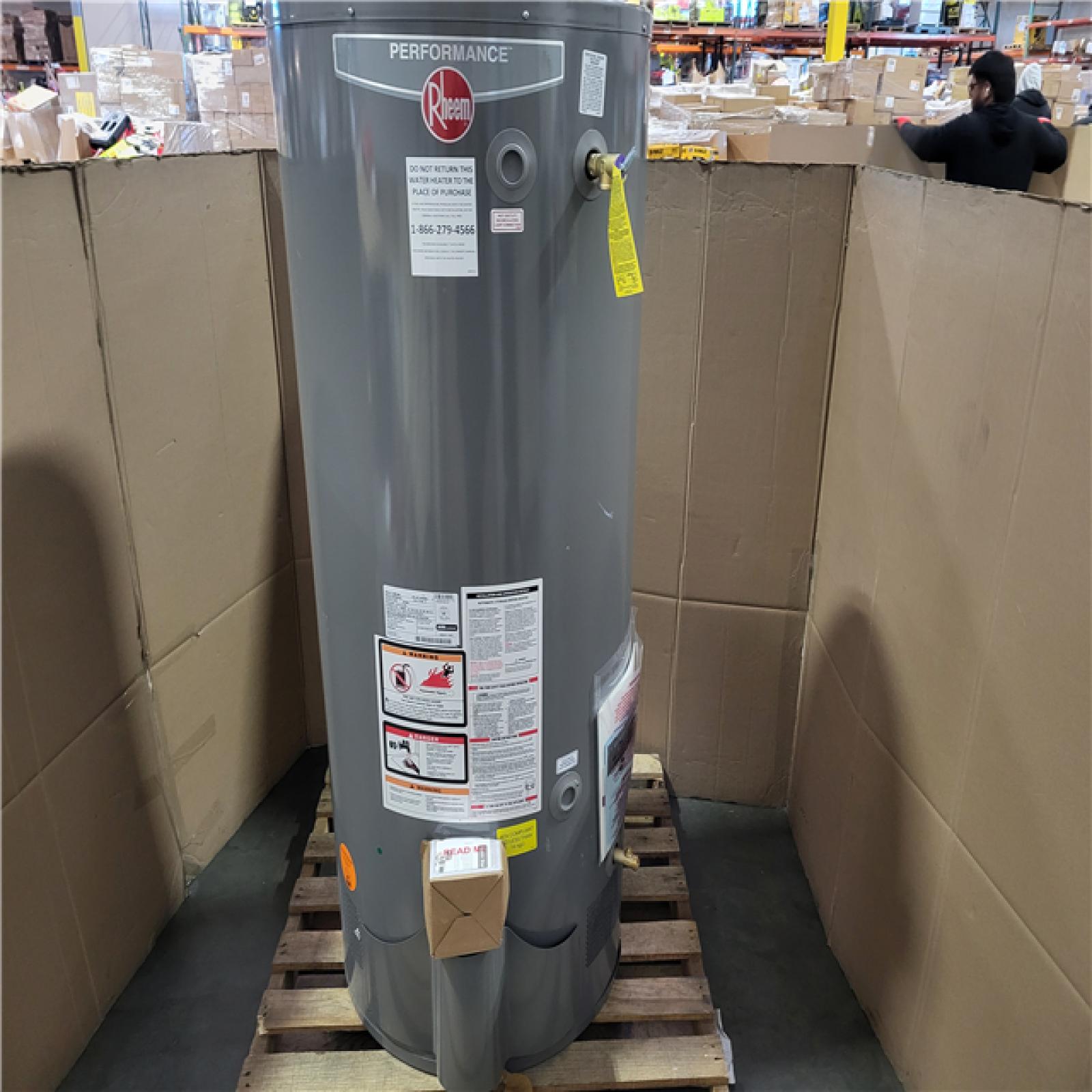 CALIFORNIA AS-IS RHEEM PERFORMANCE WATER HEATER