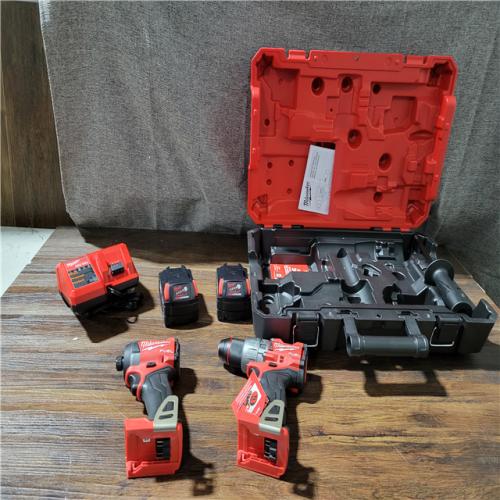 CALIFORNIA NEW MILWAUKEE M18 FUEL 2-TOOL COMBO KIT (2 BATTERIES AND CHARGER INCLUDED)