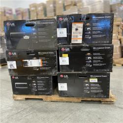 DALLAS LOCATION - MIXED LG MICROWAVE OVEN PALLET -( 8 UNITS )