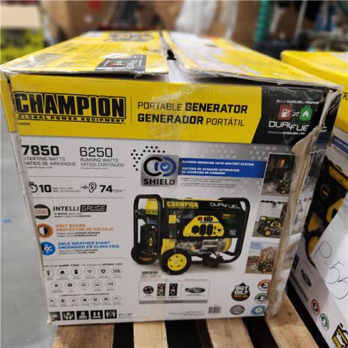 Dallas Location - As-Is Champion Power Equipment 7850/6250-Watt Gasoline Portable Generator