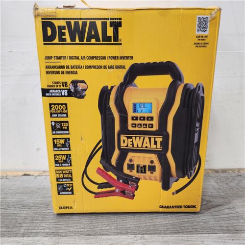 Phoenix Location DEWALT Portable Power 2000 Peak Amp Jump Starter w/Digital Compressor