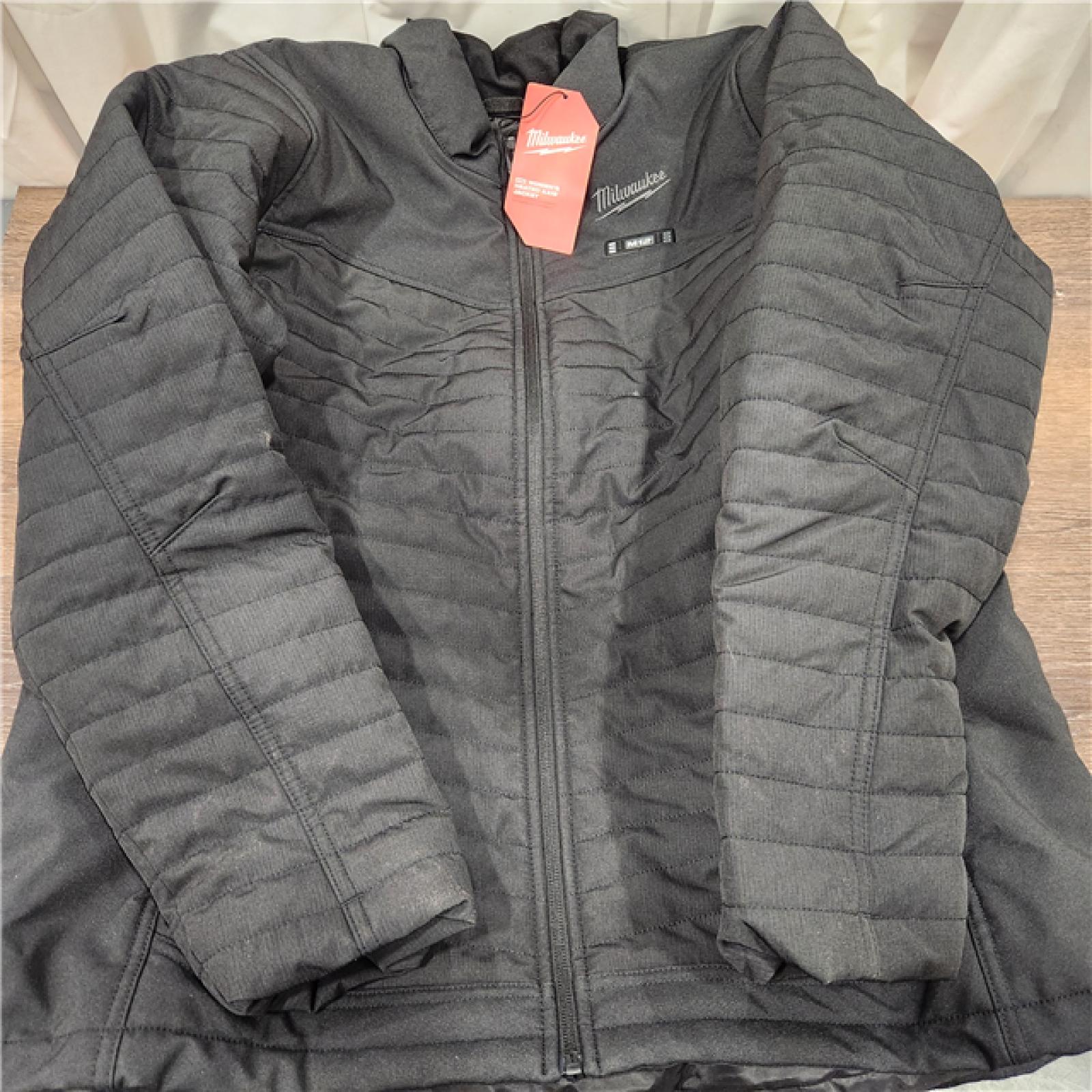 AS-IS Heated Jacket,Women's,Polyester,Black,XL