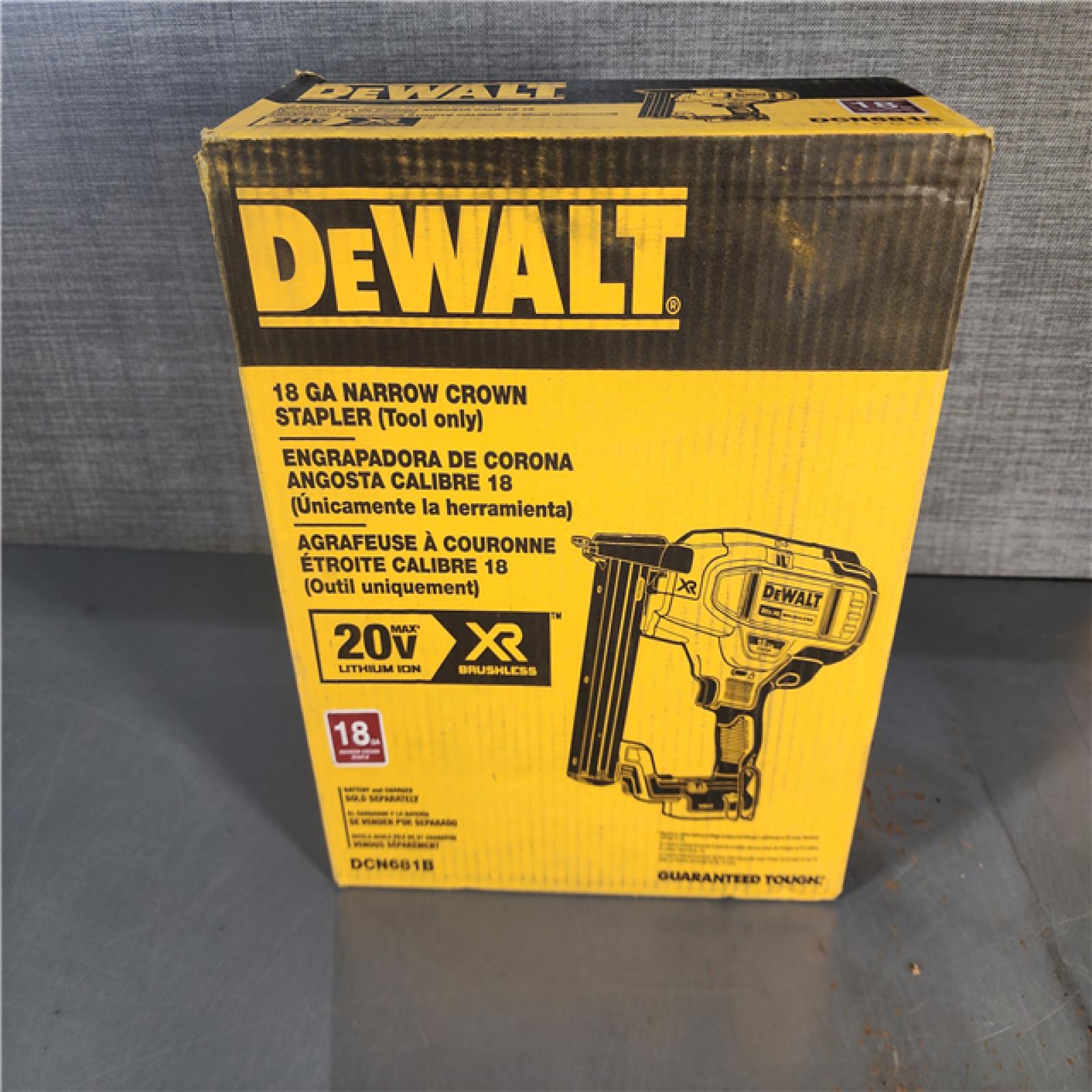 HOUSTON LOCATION - AS-IS (APPEARS LIKE NEW) DEWALT 20V MAX XR 18 Gauge Brad Nailer Kit