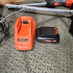 HOUSTON LOCATION - AS-IS (APPEARS LIKE NEW) Echo EFORCE 56V 16 in. Brushless Cordless Battery String Trimmer with 2.5Ah Battery and Charger - DSRM-2100