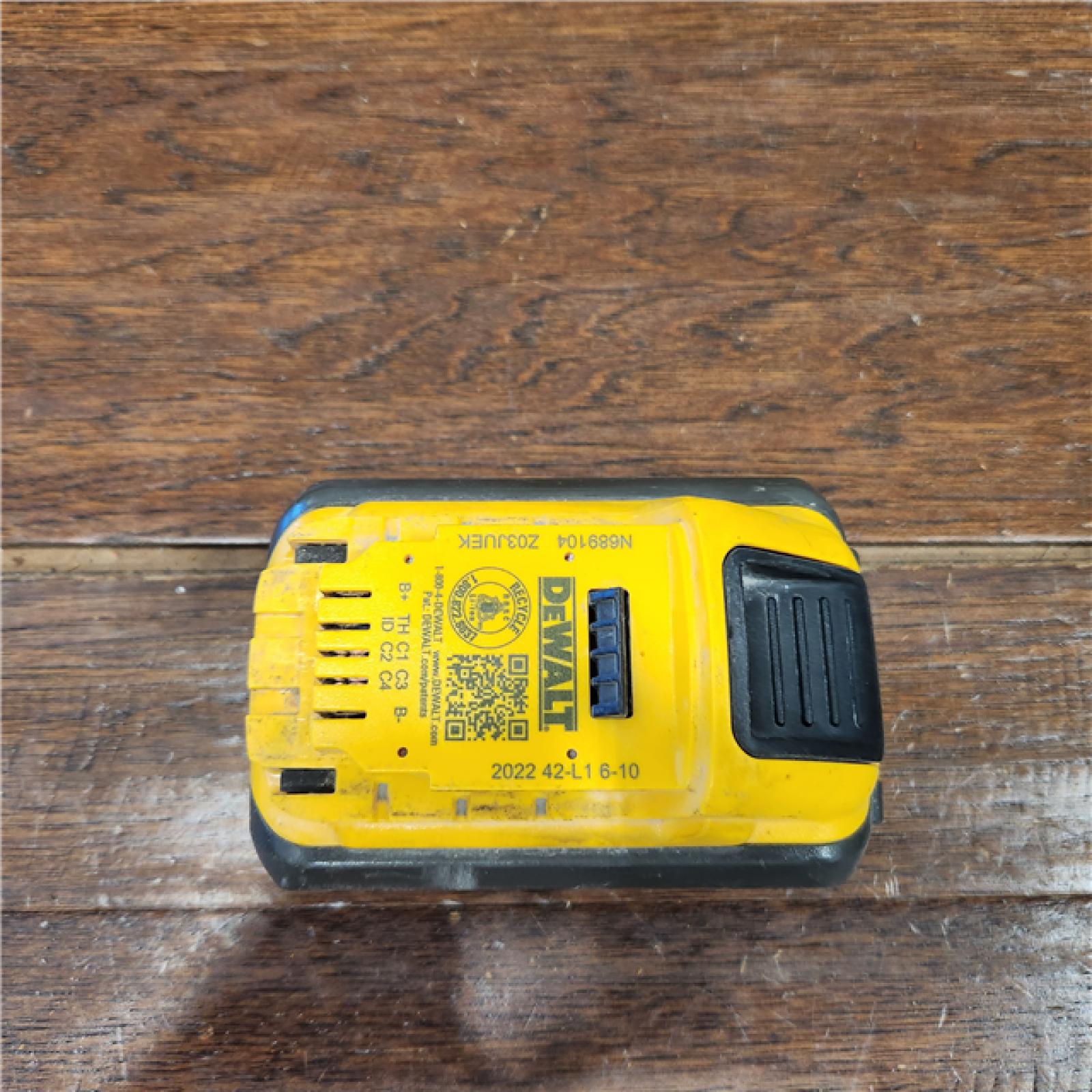 AS-IS Dewalt FLEXVOLT 20-Volt/60-Volt MAX Lithium-Ion 6.0Ah Battery Pack