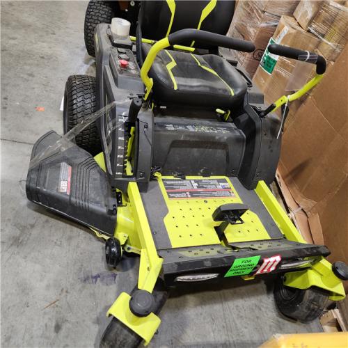 Dallas Location - As-Is 42 100 AH Zero Turn Electric Riding Lawn Mower