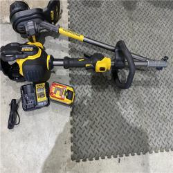 Houston location AS-IS BRUSHLESS STRING TRIMMER Dewalt Flexvolt 60v